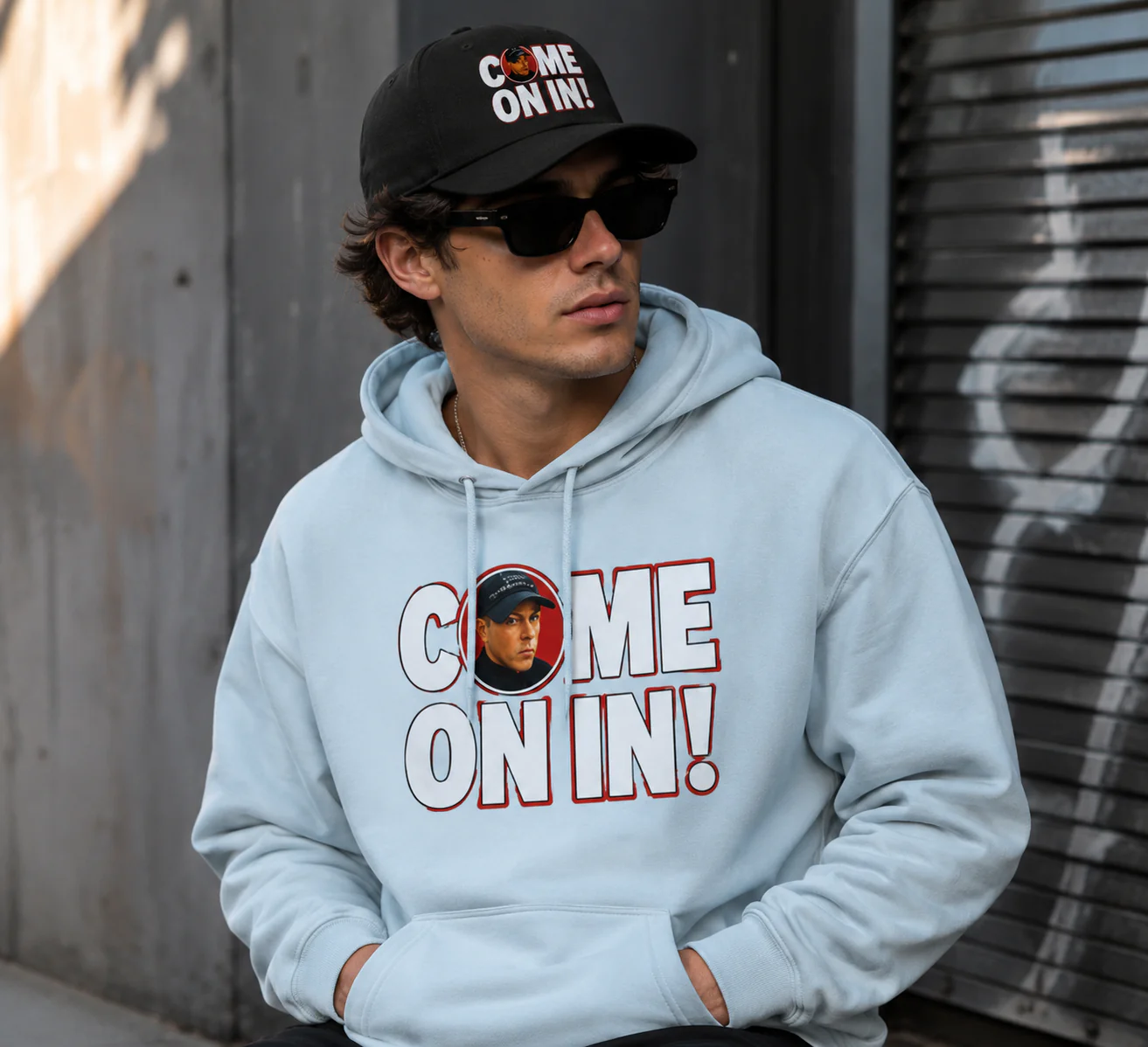 Come On In! Fleece Hoodie - Image 3