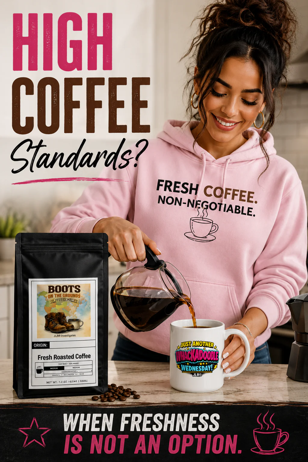 Fresh Coffee Hoodie - Image 3