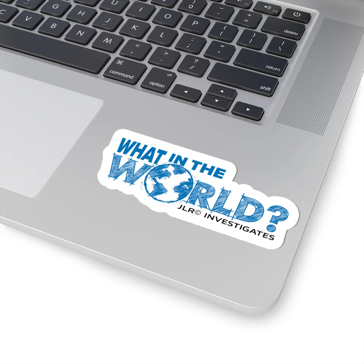 What In The World? Sticker - Image 3